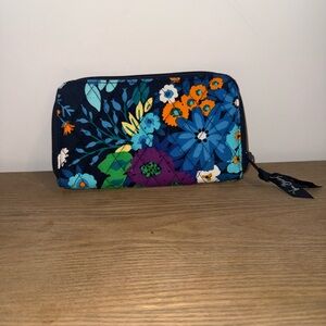 Vera Bradley Blue Floral Wallet